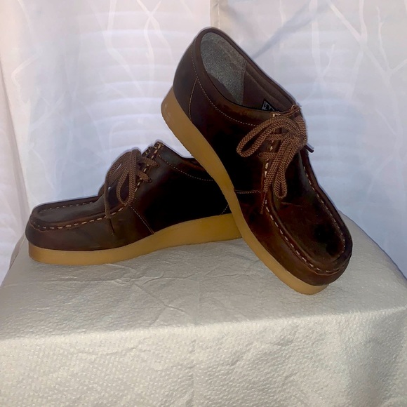 Clarks Shoes | Clarks Wallabees | Color: Brown | Size: 7 | Haza11's Closet